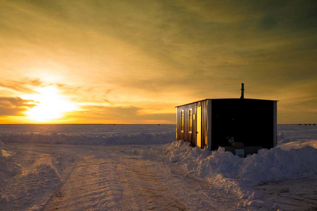 Ice Fishing Sleeper House Rentals