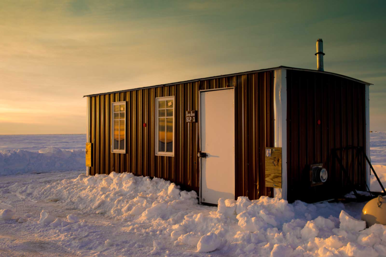 ice fishing house